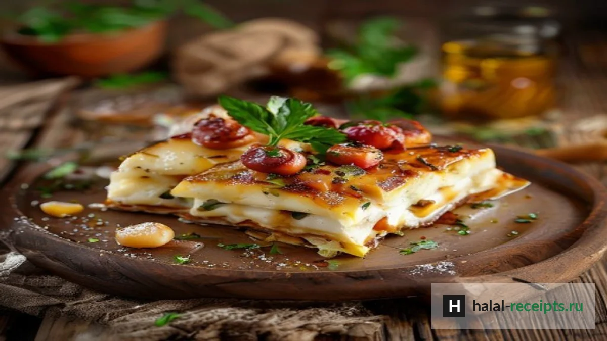 Ачма: слоёный сырный пирог по-грузински