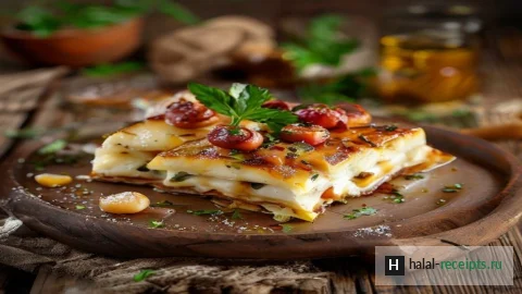 Ачма: слоёный сырный пирог по-грузински