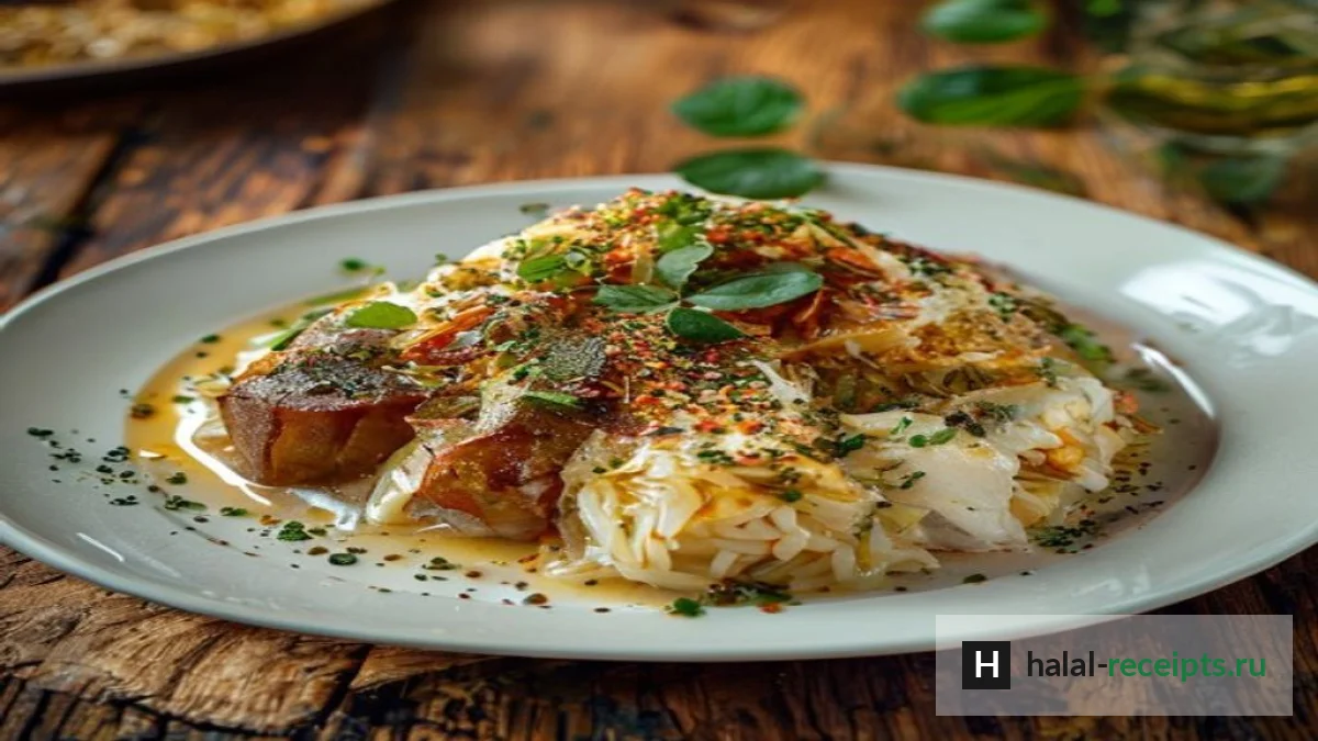 Бешбармак: казахское блюдо из баранины с лапшой