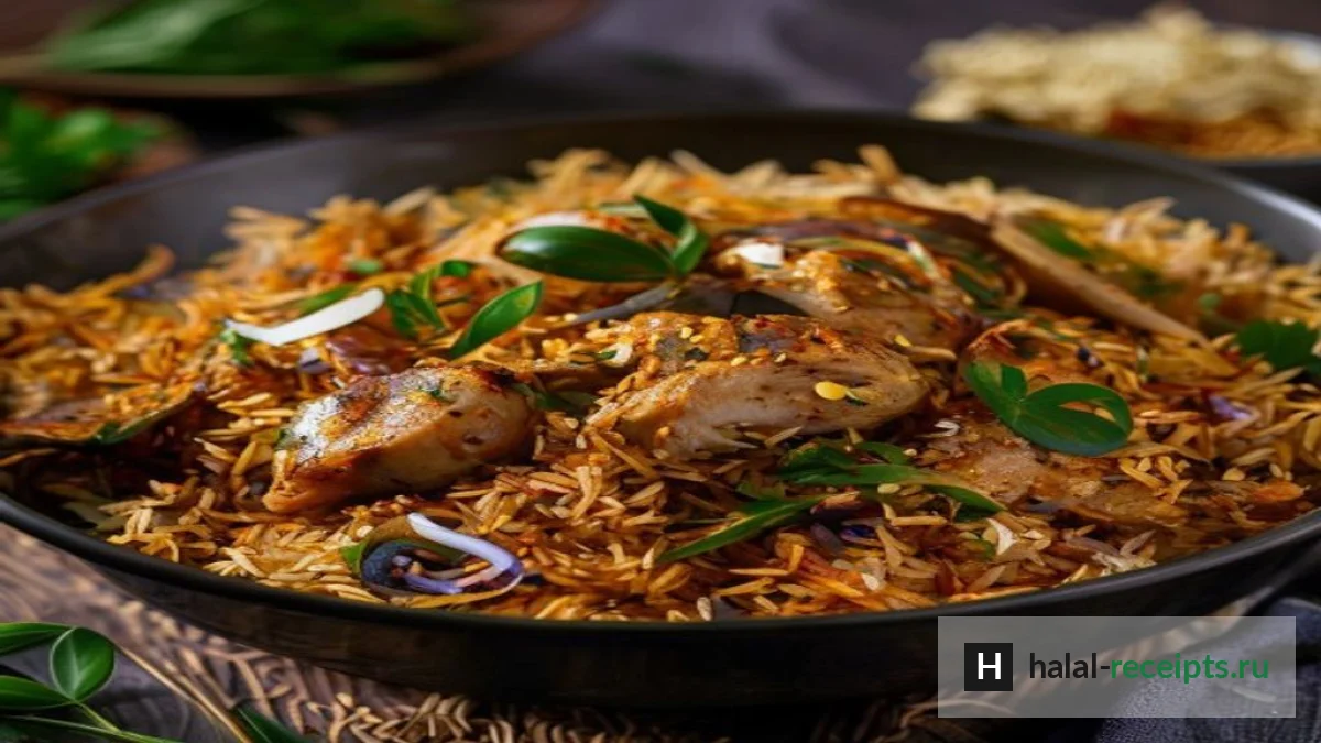 Рецепт Биряни с курицей по-хайдарабадски