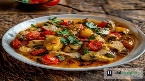 Рецепт Чахохбили: грузинское рагу из курицы с помидорами — халяльная кухня