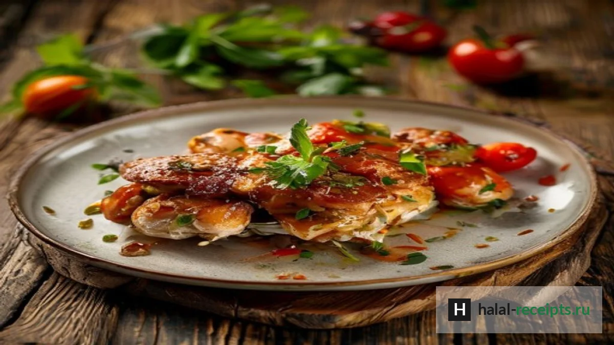 Чахохбили из курицы: грузинское рагу с томатами