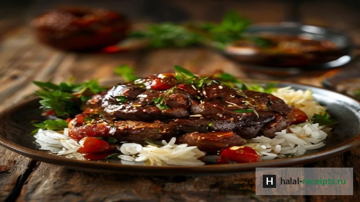 Чело кебаб: иранский рис с кебабом из говядины