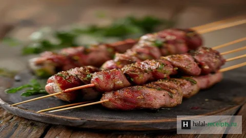 Рецепт Чёп шиш: маленькие ягнячьи шашлычки на тонких шпажках