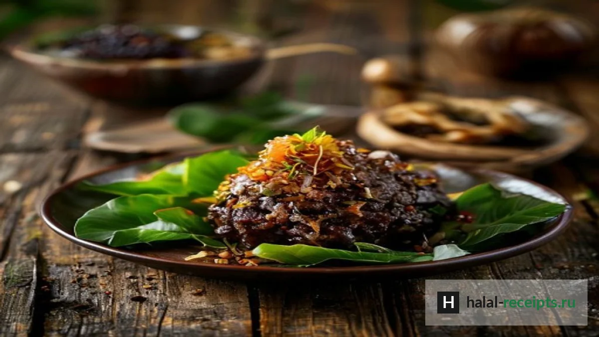 Долма: голубцы в виноградных листьях с рисом и говядиной