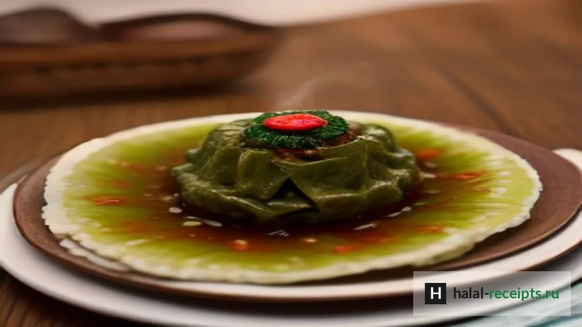 Рецепт Долма иракская: виноградные листья с рисом и мясом