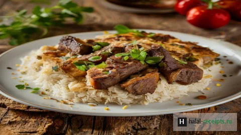 Рецепт Фаттах: египетское праздничное блюдо из риса, лепёшки и баранины