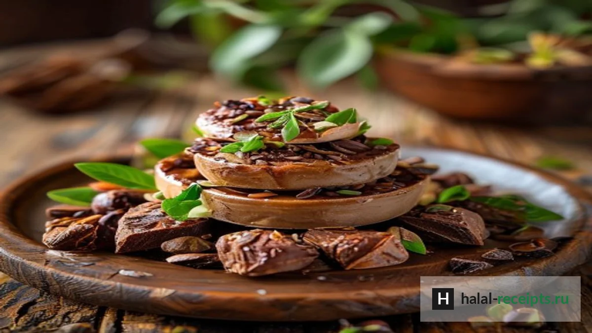 Финики фаршированные миндалём в шоколаде
