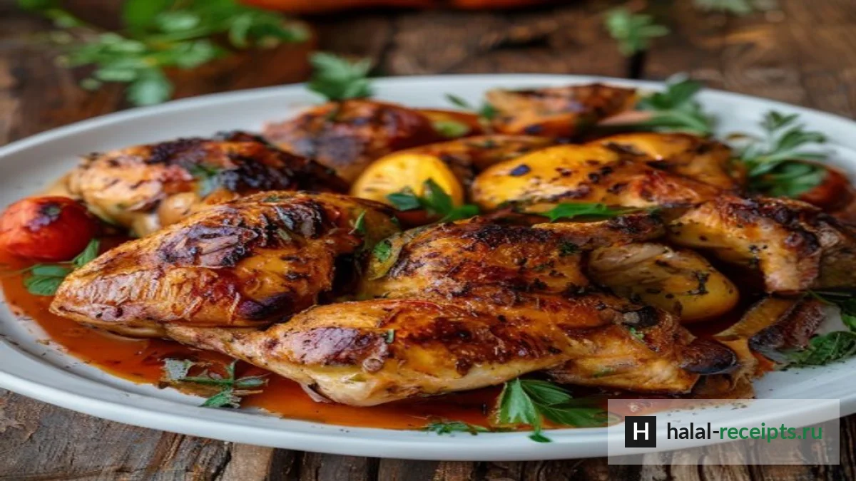 Рецепт Фырын тавук: запечённая курица по-турецки