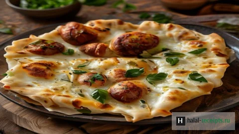 Рецепт Гёзлеме с картофелем и сыром: турецкие лепёшки на сковороде