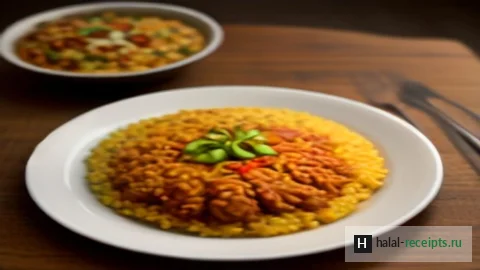 Рецепт Кабса кувейтская: рис с мясом и жареным луком