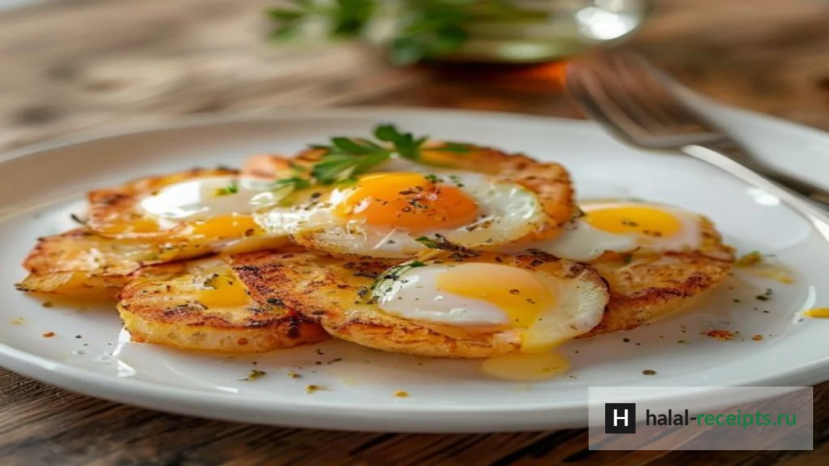 Рецепт Картофельные драники с яйцом