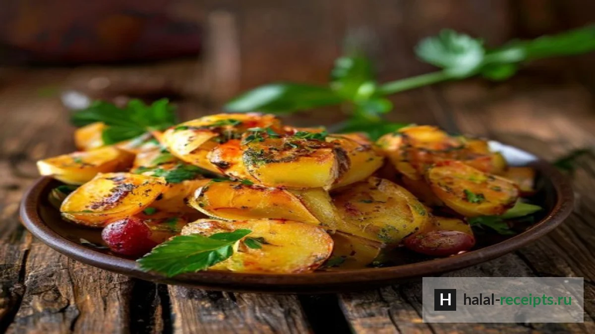 Картофель батата: запечённый сладкий картофель со специями