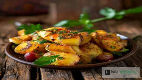 Картофель батата: запечённый сладкий картофель со специями