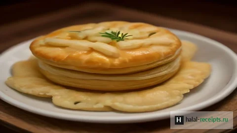 Рецепт Катама: киргизская слоёная лепёшка с луком
