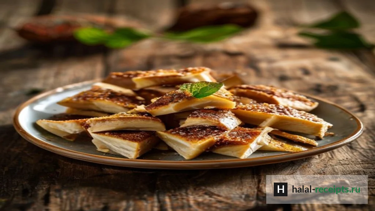 Халва из манной крупы по-турецки (ирмик халвасы)