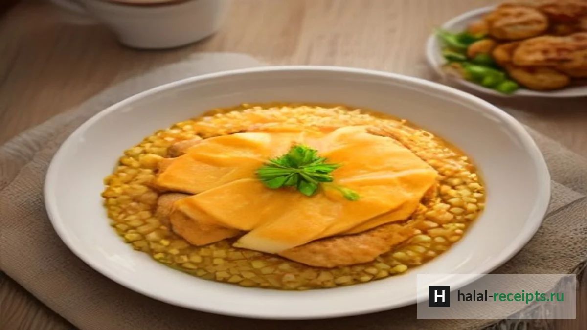 Рецепт Харис: кувейтская каша из пшеницы с курицей