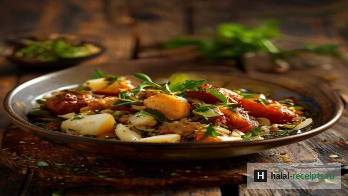 Харис: пшеничная каша с курицей по-эмиратски