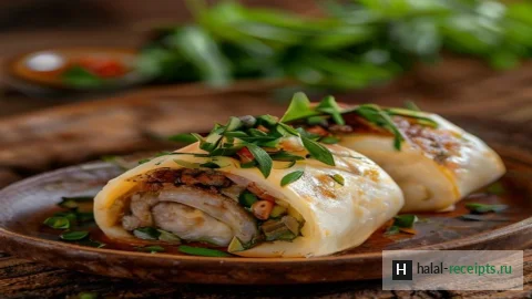 Рецепт Хоним: узбекский паровой рулет с мясом и овощами