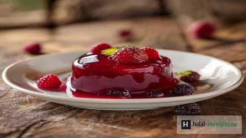 Рецепт Кисель из ягод домашний — халяльная кухня