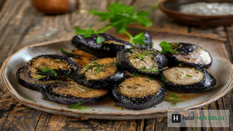 Рецепт Кора-кузи: жареные баклажаны по-узбекски с чесноком