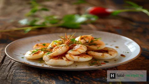 Креветки в чесночно-масляном соусе