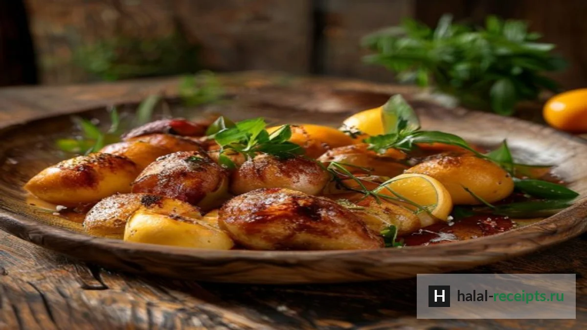 Курица с лимоном и розмарином по-итальянски