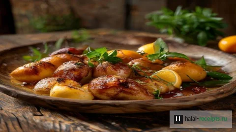 Курица с лимоном и розмарином по-итальянски