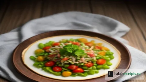 Рецепт Курутоб: таджикский салат с лепёшкой и курутом