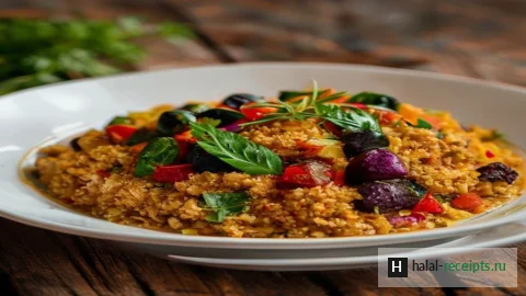 Рецепт Кускус с марокканскими овощами — халяльная кухня