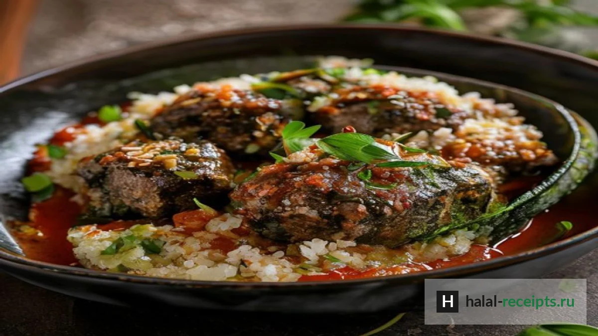 Рецепт Кусса махши: ливанские фаршированные кабачки — халяльная кухня