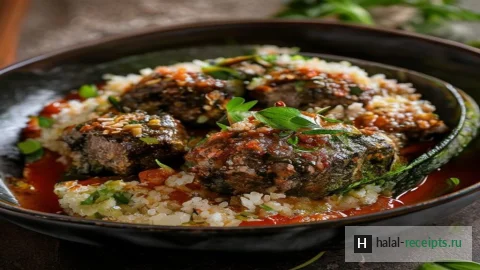 Рецепт Кусса махши: ливанские фаршированные кабачки — халяльная кухня