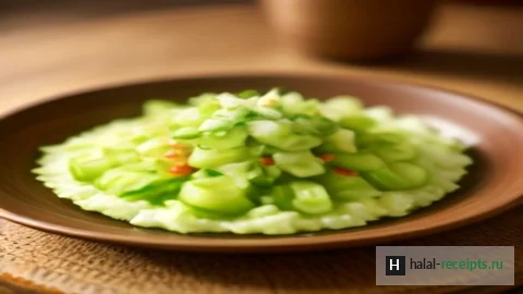 Рецепт Кувейтский салат далла с огурцом и мятой
