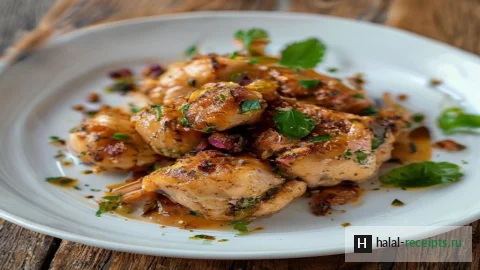 Рецепт Лявянги: курица, фаршированная орехово-гранатовой пастой