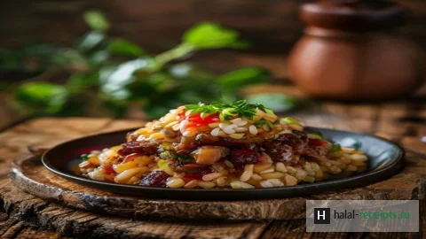 Мансаф: иорданский рис с бараниной в соусе джамид