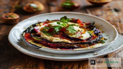 Рецепт Мутаббаль: арабская закуска из печёных баклажанов — халяльная кухня