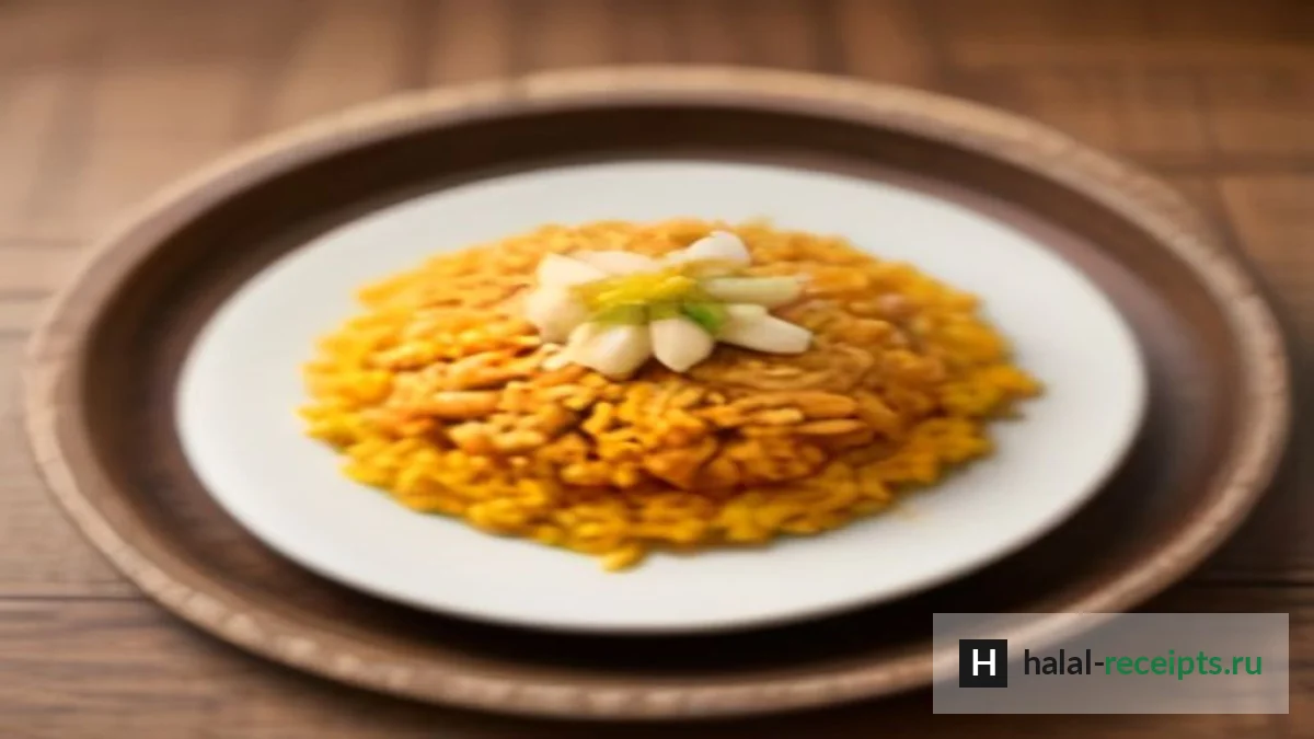 Рецепт Ошграк: уйгурский плов с курицей и тыквой