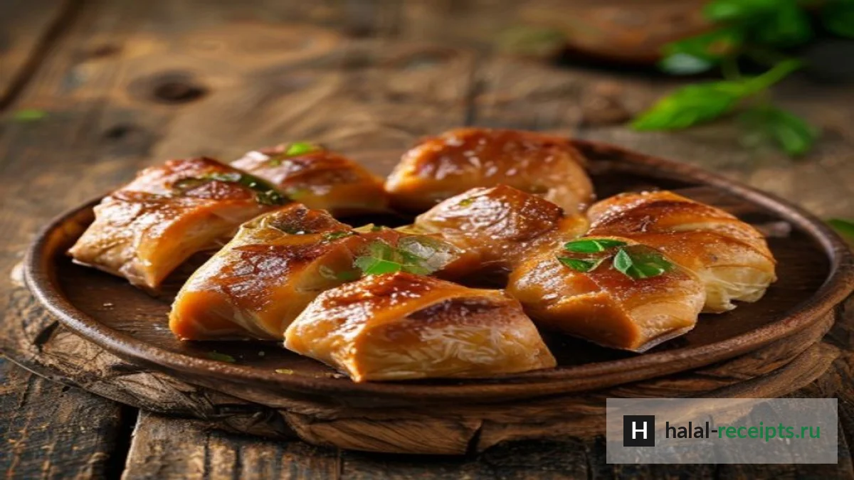 Рецепт Пахлава домашняя: хрустящая восточная сладость — халяльная кухня