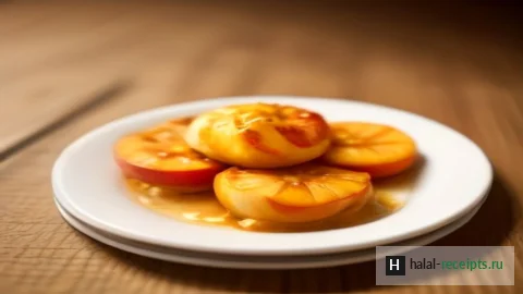 Рецепт Персики гриль с мёдом и йогуртом