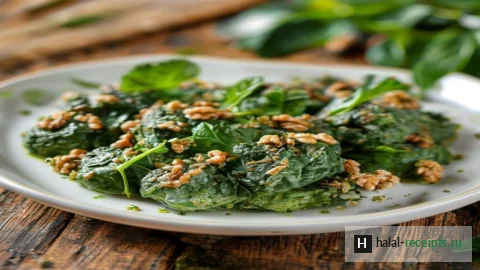 Рецепт Пхали из шпината с грецкими орехами