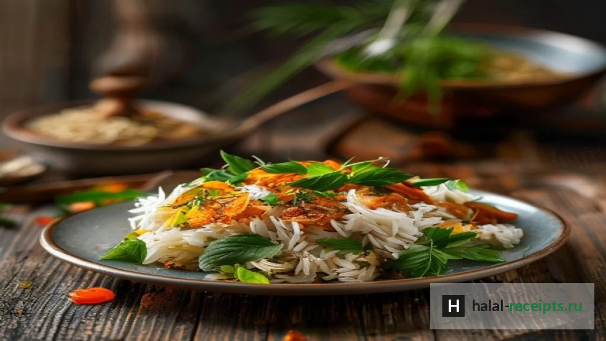 Рис по-арабски с вермишелью (ришта)