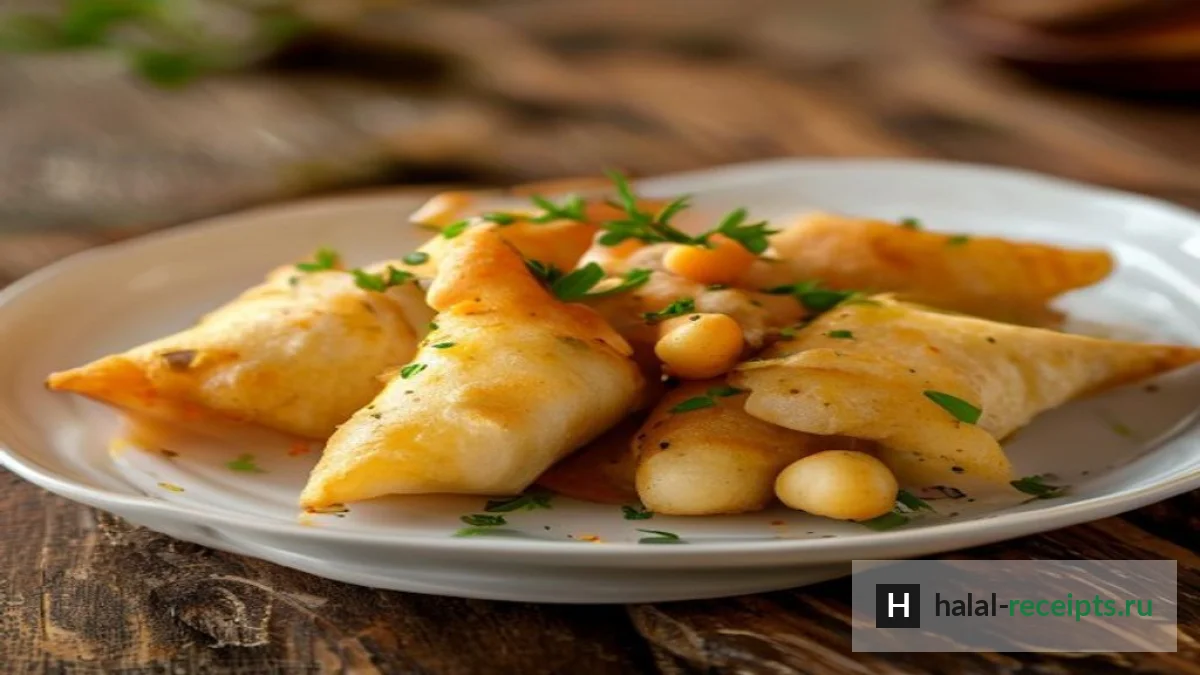 Рецепт Самоса пакистанская: хрустящая закуска с картофелем и горошком