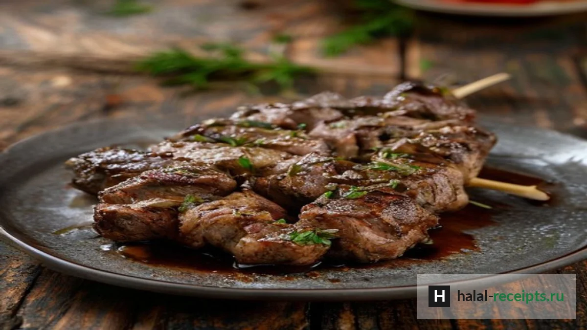 Рецепт Шашлык из баранины по-карски