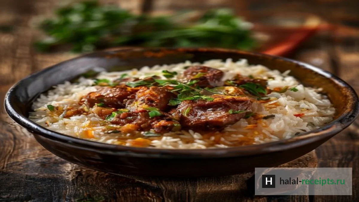 Рецепт Шавля: узбекская рисовая каша с мясом