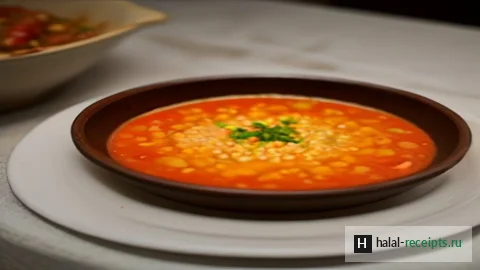 Рецепт Шорба фрик по-тунисски: острый суп с булгуром и мясом
