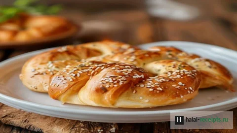 Рецепт Симит: турецкие бублики с кунжутом