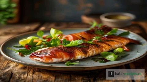 Тако с жареной рыбой и соусом чипотле