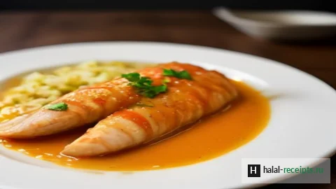 Рецепт Тунисская рыба, запечённая с хариссой и картофелем