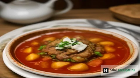 Рецепт Тунисское рагу из баранины с айвой