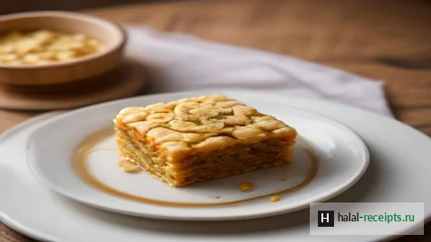 Рецепт Уйгурская пахлава с орехами и мёдом